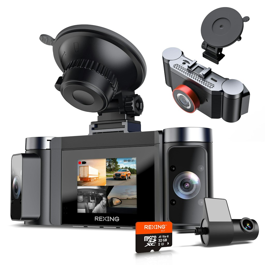 Rexing C4 4-Channel 1080p Dash Cam: $149.99 Rexing C4 4-Channel 1080p Dash Cam: $149.99