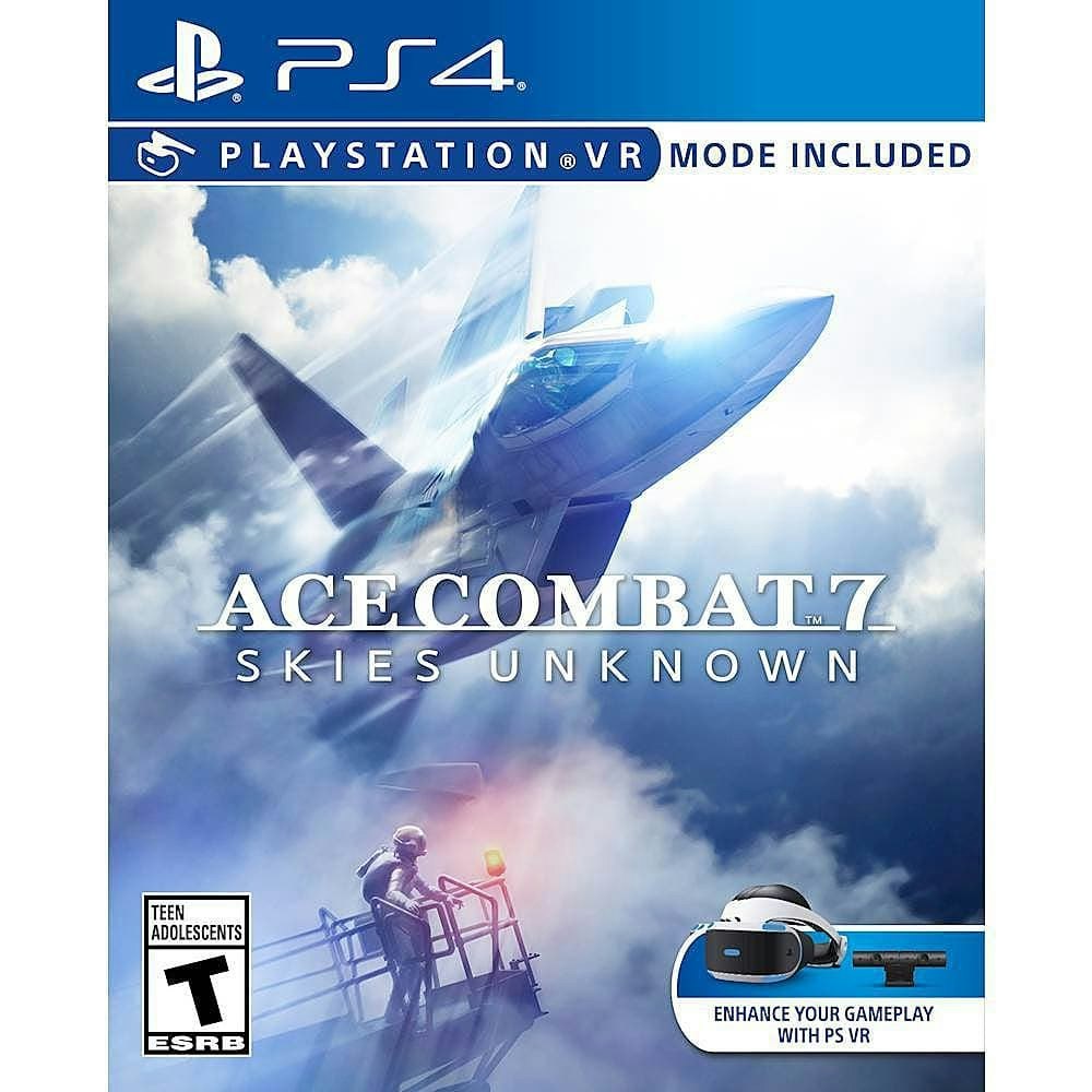 Ace Combat 7 Skies Unknown Standard Edition for PlayStation 4 and PlayStation 5: $19.99 Ace Combat 7 Skies Unknown Standard Edition for PlayStation 4 and PlayStation 5: $19.99