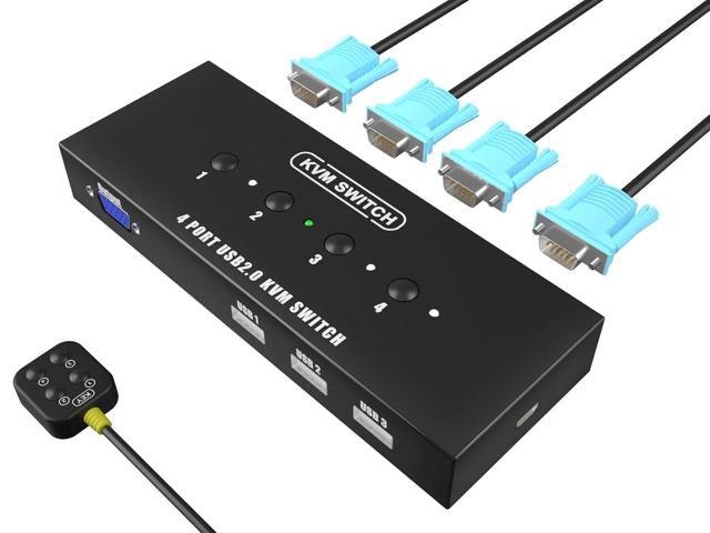 4-Port VGA KVM Switch: $39.31 4-Port VGA KVM Switch: $39.31