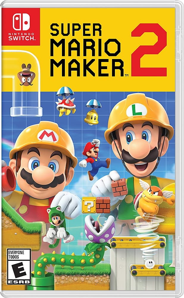 Super Mario Maker 2 for Nintendo Switch: $59.99