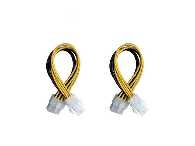 4-Pin Female to 8-Pin Male ATX CPU Power Adapter Cable 2-Pack: $22.59 4-Pin Female to 8-Pin Male ATX CPU Power Adapter Cable 2-Pack: $22.59