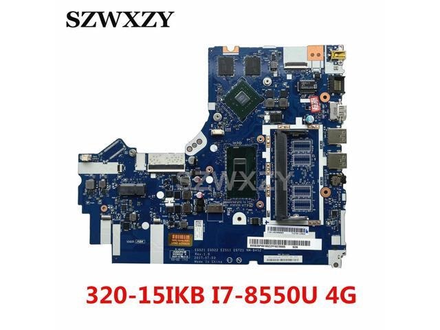 Lenovo 320-15IKB 320-17IKB Laptop Motherboard with I7-8550U CPU and 4GB GPU: $247 Lenovo 320-15IKB 320-17IKB Laptop Motherboard with I7-8550U CPU and 4GB GPU: $247