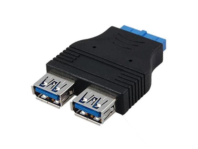 USB 3.0 Motherboard 20-Pin to 2-Port Adapter: $16.99