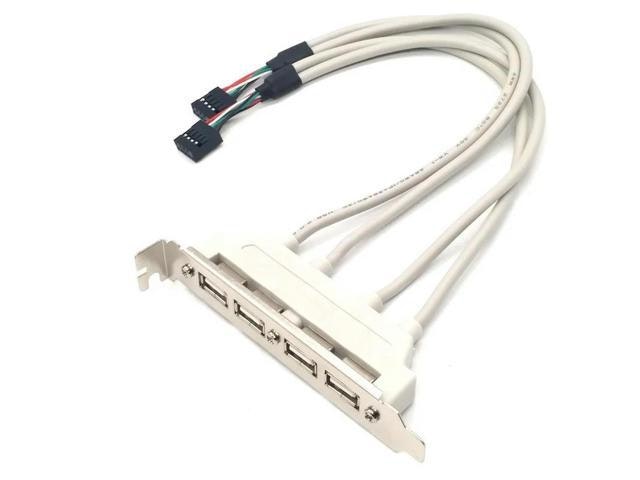 4-Port USB 2.0 Motherboard Baffle Adapter: $12.99 4-Port USB 2.0 Motherboard Baffle Adapter: $12.99