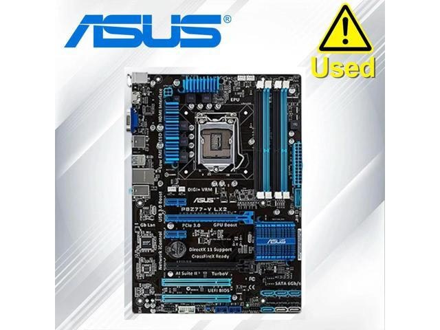 Asus P8Z77-V LX / LX2 ATX Desktop Motherboard: $102 Asus P8Z77-V LX / LX2 ATX Desktop Motherboard: $102