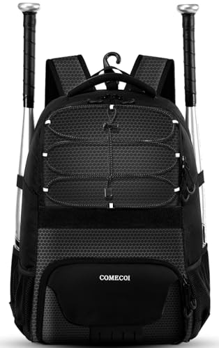 Comecoi Softball and Baseball Equipment Backpack: $29.59