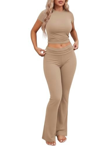 Ekouaer Women's 2-Piece Pajama Set: $14.99 Ekouaer Women's 2-Piece Pajama Set: $14.99