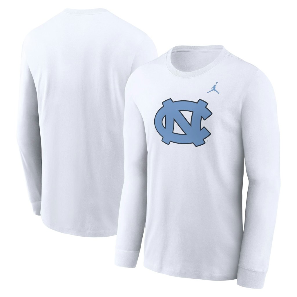 Jordan Brand North Carolina Tar Heels Primary Logo Long Sleeve T-Shirt: $31.99 Jordan Brand North Carolina Tar Heels Primary Logo Long Sleeve T-Shirt: $31.99