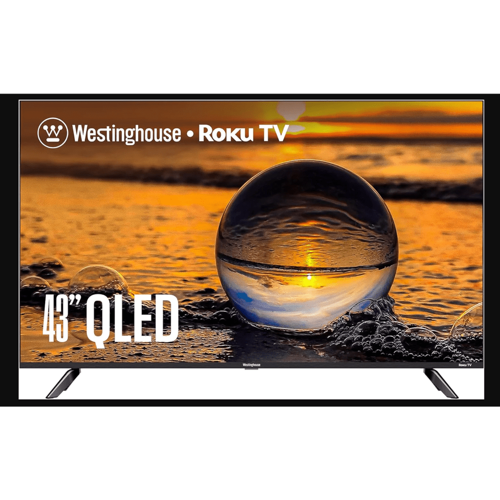 Westinghouse 43" 4K HDR QLED UHD Smart TV: $259.99 Westinghouse 43" 4K HDR QLED UHD Smart TV: $259.99