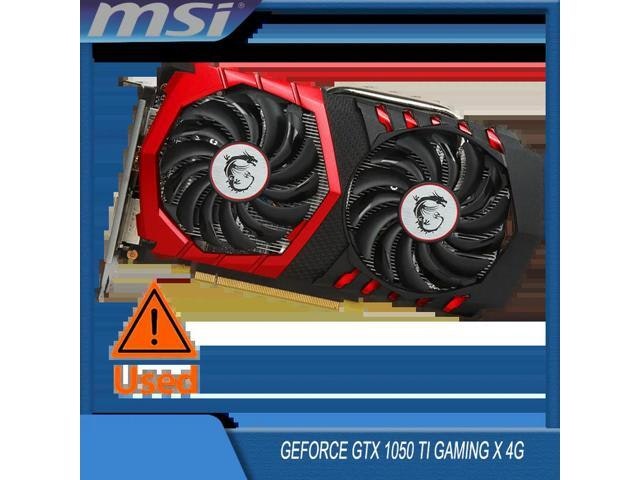 MSI Gaming X GeForce GTX 1050 Ti 4GB Graphics Card: $220.05