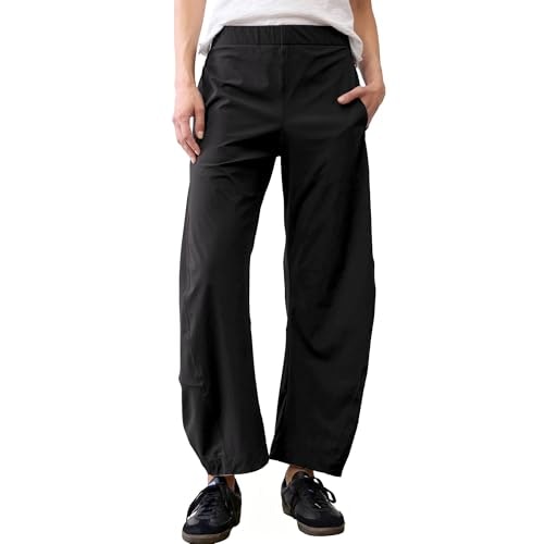 Seeluna Women's Barrel Travel Trousers: $29.74