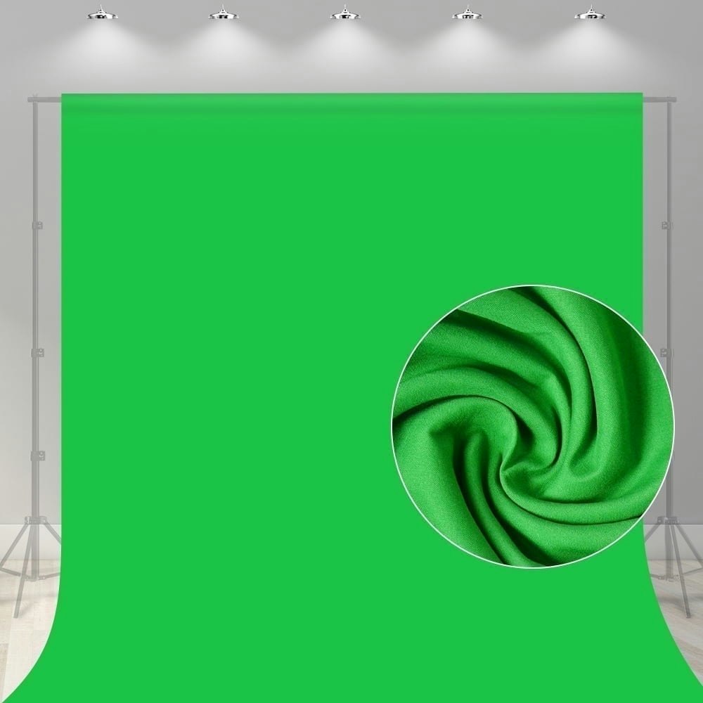Weijieming 7x10-Foot Polyester Chroma Key Backdrop: $13.11 Weijieming 7x10-Foot Polyester Chroma Key Backdrop: $13.11