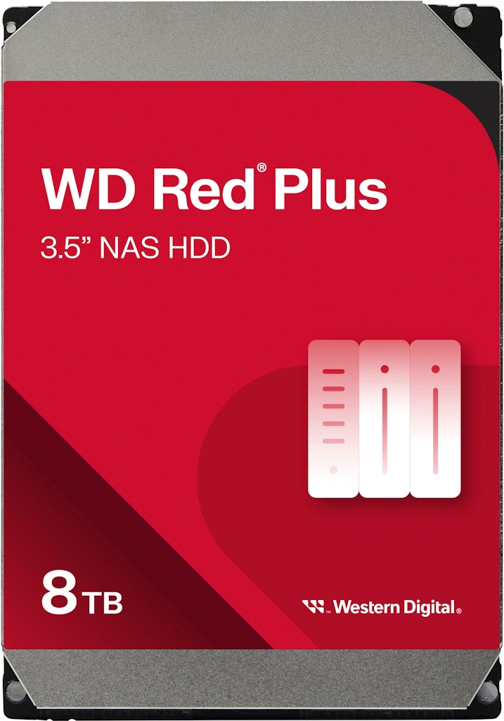 WD Red Plus 8TB NAS Internal Hard Drive: $354.99 WD Red Plus 8TB NAS Internal Hard Drive: $354.99