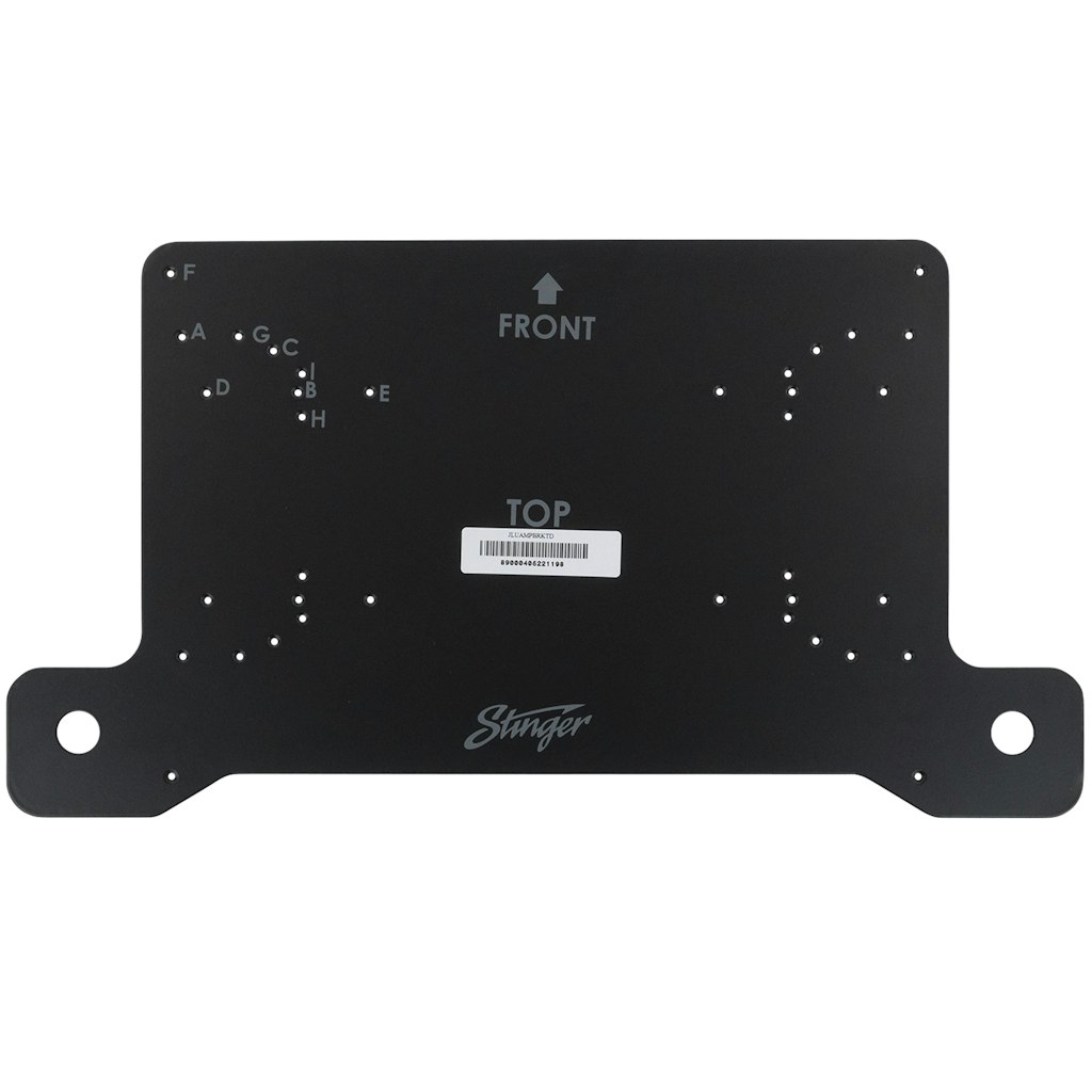 Stinger Driver Side Under-Seat Amplifier Mounting Bracket for Jeep Wrangler JL and Gladiator JT: $69.99 Stinger Driver Side Under-Seat Amplifier Mounting Bracket for Jeep Wrangler JL and Gladiator JT: $69.99