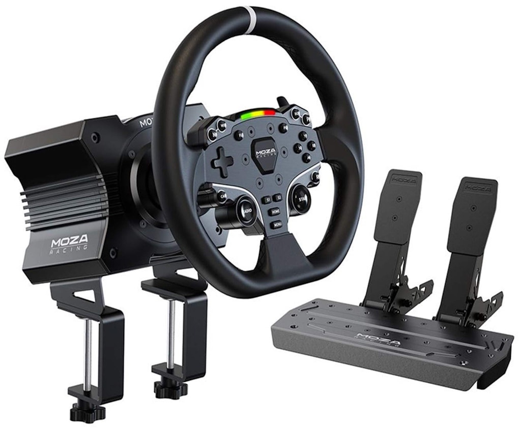 Moza Racing R5 Direct Drive Sim Racing Bundle: $379.99 Moza Racing R5 Direct Drive Sim Racing Bundle: $379.99