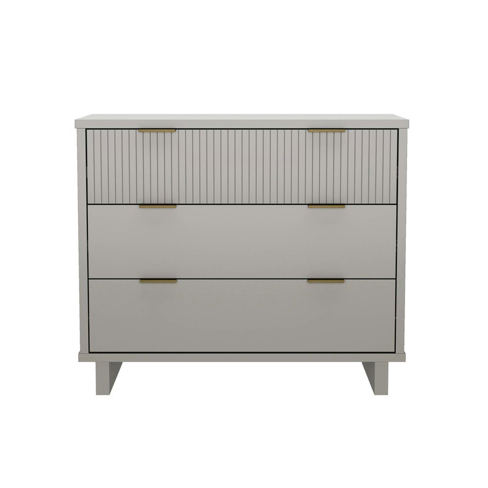 Manhattan Comfort Elara 38-inch 3-Drawer Solid Wood Dresser: $462.99