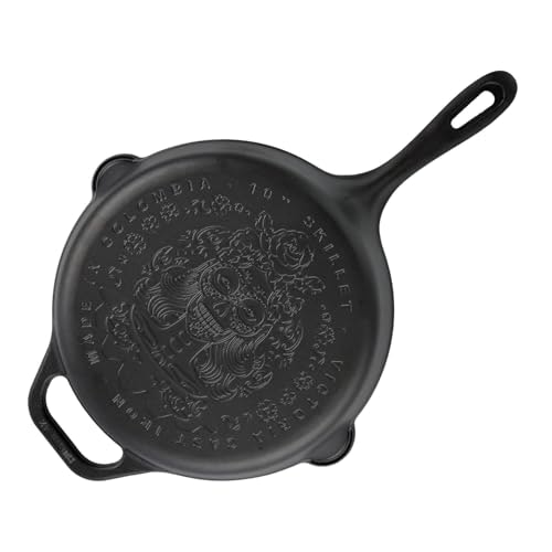 Victoria 10-Inch Day of the Dead Cast Iron Skillet: $17.99 Victoria 10-Inch Day of the Dead Cast Iron Skillet: $17.99