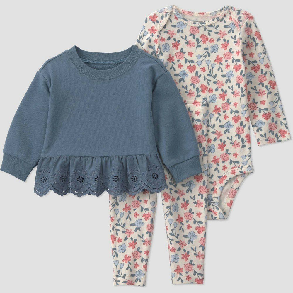Carter's Just One You Baby Girls' 3-Piece Sweatshirt, Bodysuit, and Leggings Set: $17 Carter's Just One You Baby Girls' 3-Piece Sweatshirt, Bodysuit, and Leggings Set: $17