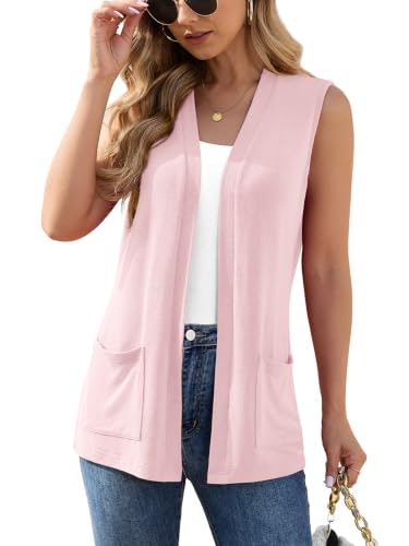 Veryoung Women's Sleeveless Open Front Knit Cardigan Vest: $16.95 Veryoung Women's Sleeveless Open Front Knit Cardigan Vest: $16.95
