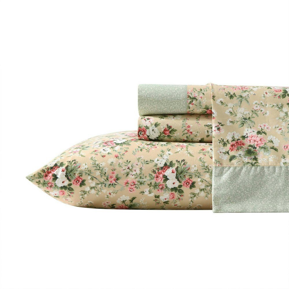 Laura Ashley Twin Sheet Set: $49.99 Laura Ashley Twin Sheet Set: $49.99