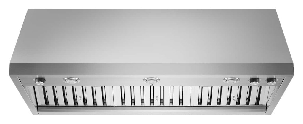 JennAir 48-inch Externally Vented Wall Range Hood: $3,199 JennAir 48-inch Externally Vented Wall Range Hood: $3,199