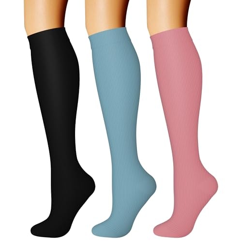 Charmking 15-20 mmHg Compression Socks 3-Pack: $11.89 Charmking 15-20 mmHg Compression Socks 3-Pack: $11.89