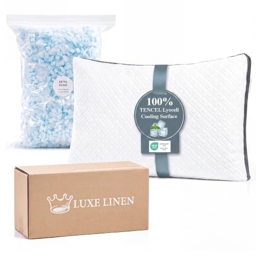 Luxe Linen Shredded Memory Foam Pillow: $29.22 Luxe Linen Shredded Memory Foam Pillow: $29.22