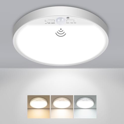 Slochi 7-Inch 15W Motion-Sensor LED Flush Mount Ceiling Light: $13.59 Slochi 7-Inch 15W Motion-Sensor LED Flush Mount Ceiling Light: $13.59