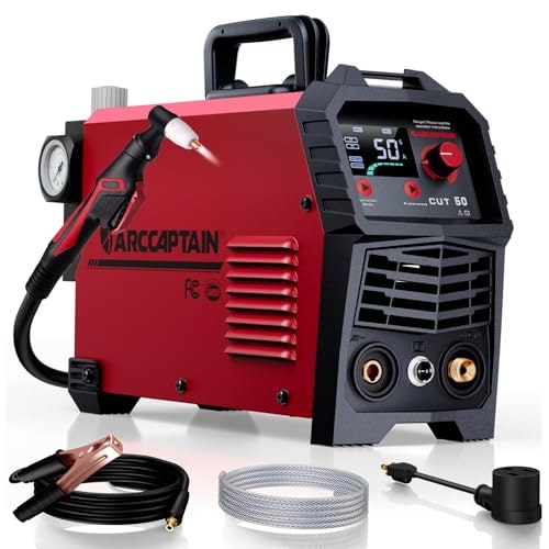 Arccaptain 50A Dual Voltage Plasma Cutter: $179.96 Arccaptain 50A Dual Voltage Plasma Cutter: $179.96