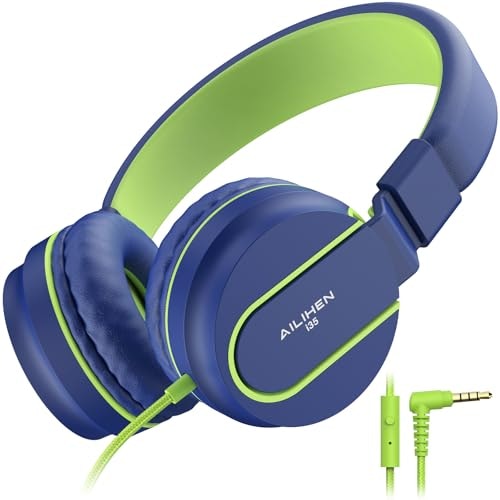 Ailihen I35 Kids Volume-Limited Headphones with Microphone: $16.99 Ailihen I35 Kids Volume-Limited Headphones with Microphone: $16.99