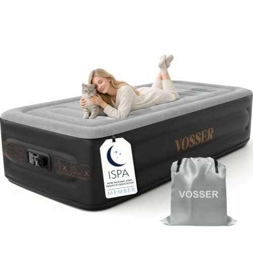 Vosser 18-inch Twin XL Air Mattress with Built-in Pump: $64.59 Vosser 18-inch Twin XL Air Mattress with Built-in Pump: $64.59