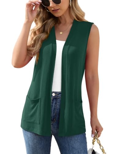 Veryoung Women's Sleeveless Open Front Cardigan Vest: $16.95 Veryoung Women's Sleeveless Open Front Cardigan Vest: $16.95