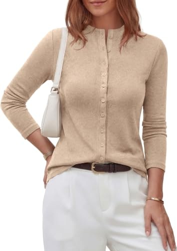 Prettygarden Women's Lightweight Knit Cardigan Sweater: $23.98 Prettygarden Women's Lightweight Knit Cardigan Sweater: $23.98