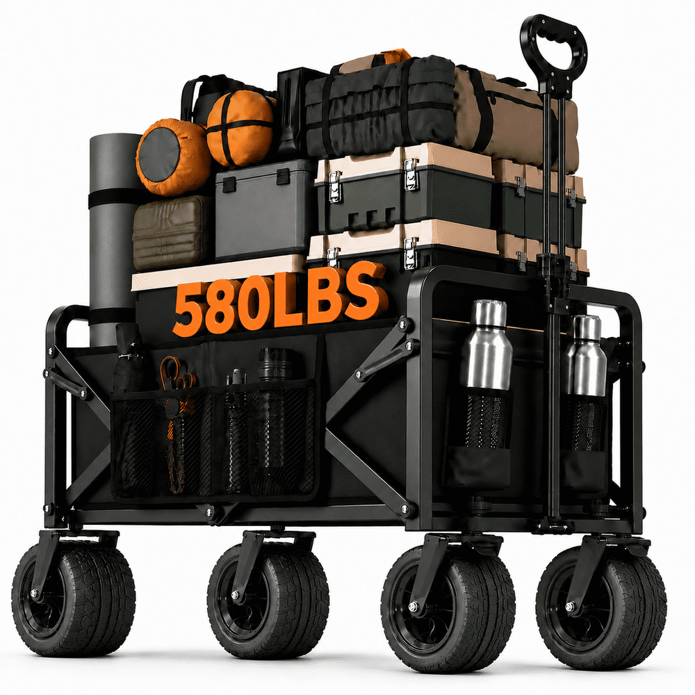 Ansfil Collapsible Utility Wagon: $65.99 Ansfil Collapsible Utility Wagon: $65.99