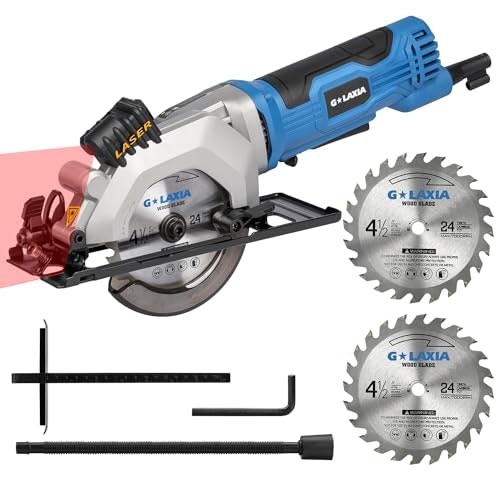 Glaxia 4-Amp Mini Circular Saw with 2 Blades: $38.24 Glaxia 4-Amp Mini Circular Saw with 2 Blades: $38.24