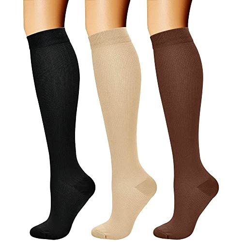 Charmking 15-20 mmHg Compression Socks 3-Pack: $11.88 Charmking 15-20 mmHg Compression Socks 3-Pack: $11.88