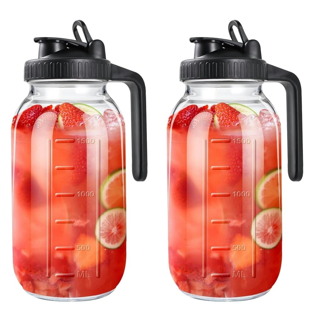 Behome Glass Pitcher 2-Pack: $21.38 Behome Glass Pitcher 2-Pack: $21.38