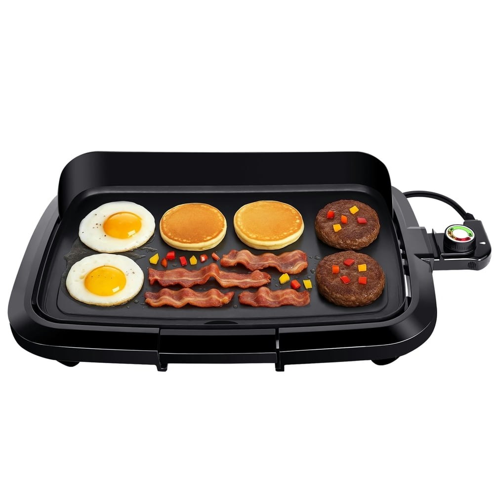 Casualife 12" x 18" Electric Griddle: $37.99 Casualife 12" x 18" Electric Griddle: $37.99