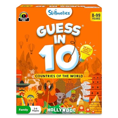 Skillmatics Guess in 10 Countries of The World Trivia Card Game: $14.21 Skillmatics Guess in 10 Countries of The World Trivia Card Game: $14.21