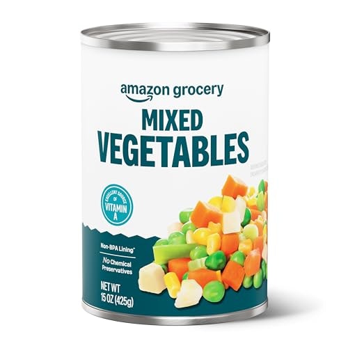 Amazon Canned Mixed Vegetables 15-oz.: $0.79