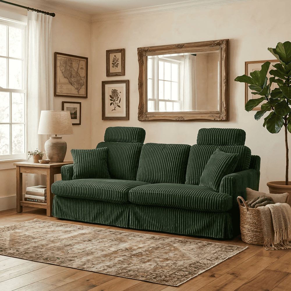 AAQZ 3-Seat Corduroy Sofa: $159.98 AAQZ 3-Seat Corduroy Sofa: $159.98