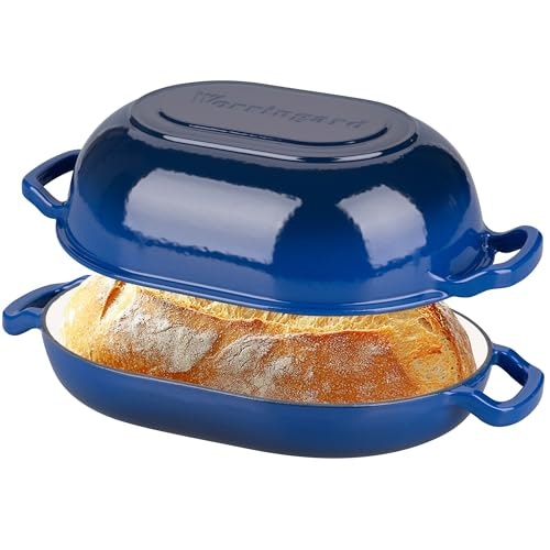 Vorringard 7-Quart Enameled Cast Iron Sourdough Bread Oven: $59.99 Vorringard 7-Quart Enameled Cast Iron Sourdough Bread Oven: $59.99