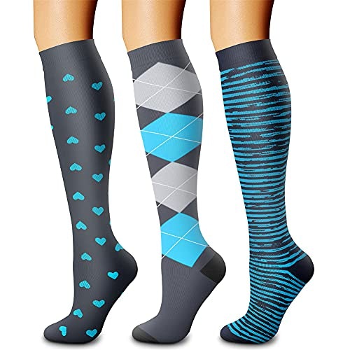 Charmking 15-20 mmHg Compression Socks 3-Pack: $11.89 Charmking 15-20 mmHg Compression Socks 3-Pack: $11.89