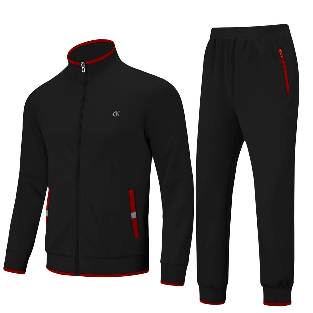 Weilanxin Men's 2-Piece Athletic Tracksuit: $34.77 Weilanxin Men's 2-Piece Athletic Tracksuit: $34.77