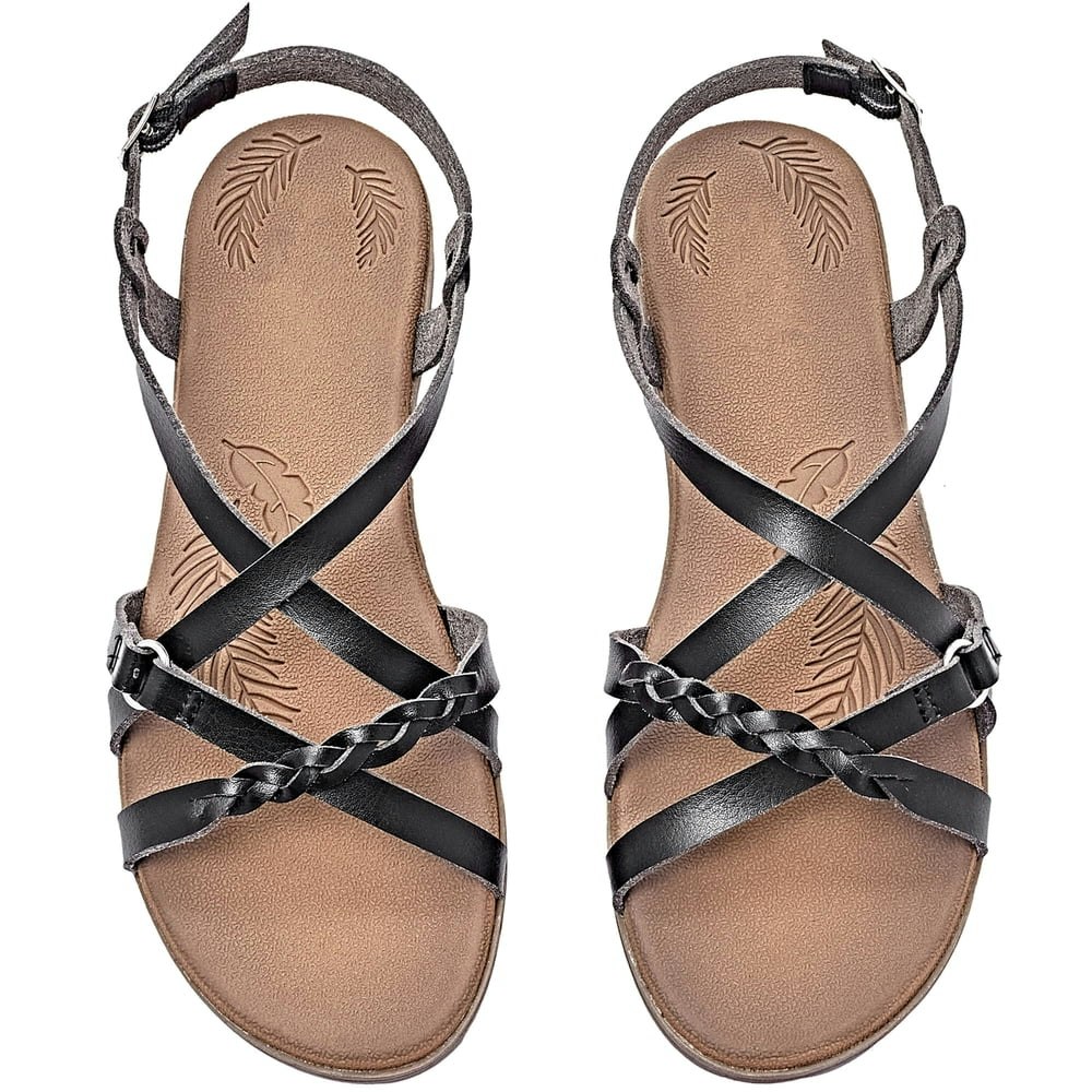 Ataiwee Women's Braided Flat Slide Sandals: $27.99 Ataiwee Women's Braided Flat Slide Sandals: $27.99