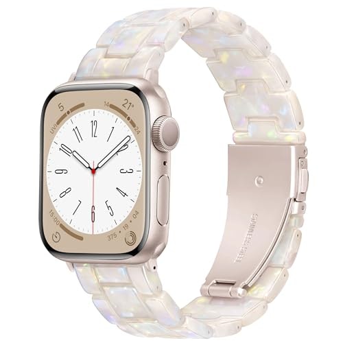 Pleixiu Resin Apple Watch Band: $14.44 Pleixiu Resin Apple Watch Band: $14.44