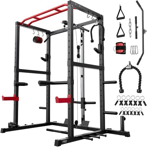Sportsroyals 1,200-lb Power Cage with Lat Pulldown: $309.98 Sportsroyals 1,200-lb Power Cage with Lat Pulldown: $309.98