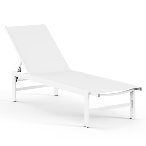 Vexwalx 5-Position Aluminum Outdoor Chaise Lounge Chair: $89.98 Vexwalx 5-Position Aluminum Outdoor Chaise Lounge Chair: $89.98