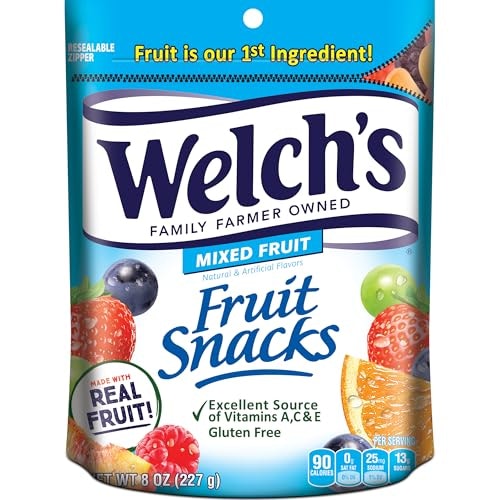 Welch's Mixed Fruit Snacks 8-oz. Bag: $3.32