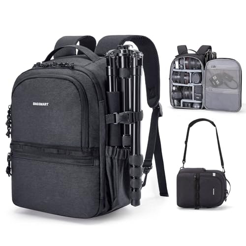 Bagsmart 2-in-1 Small Camera Backpack: $33.99